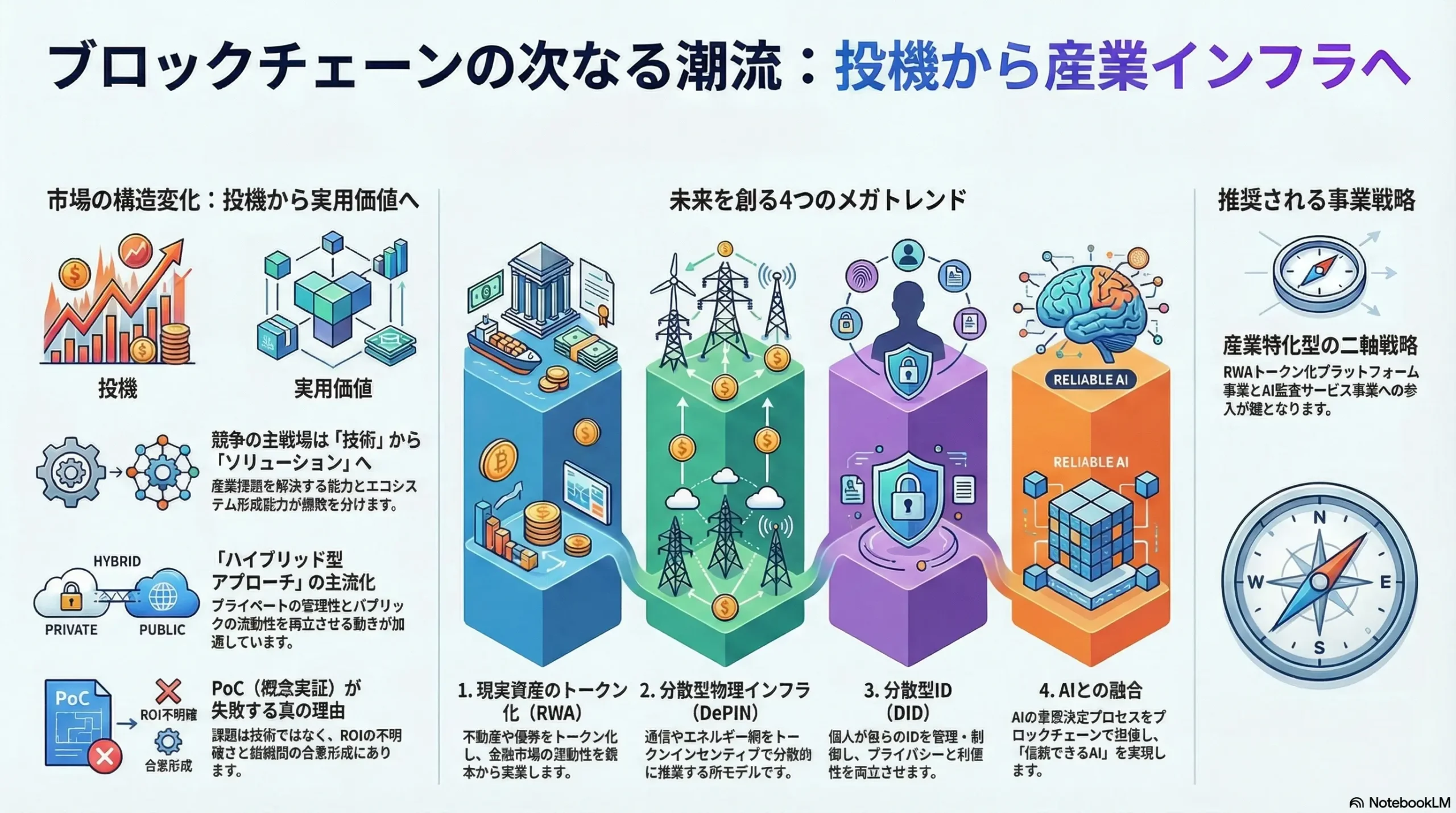 ブロックチェーン業界の戦略（市場リサーチ・競合企業調査） | 社長のAI