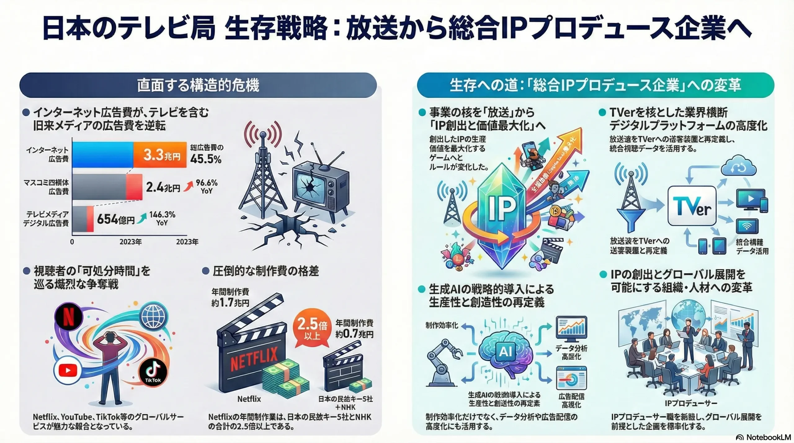 放送局業界の戦略（市場リサーチ・競合企業調査） | 社長のAI