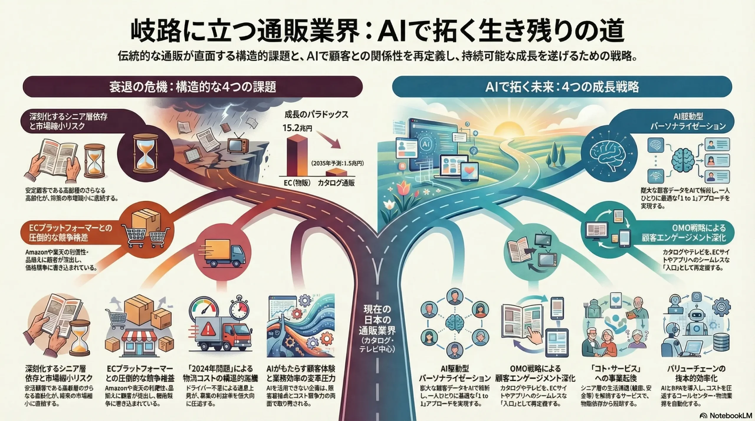 カタログ通販/テレビショッピングなど通販業界の戦略（市場リサーチ・競合企業調査） | 社長のAI