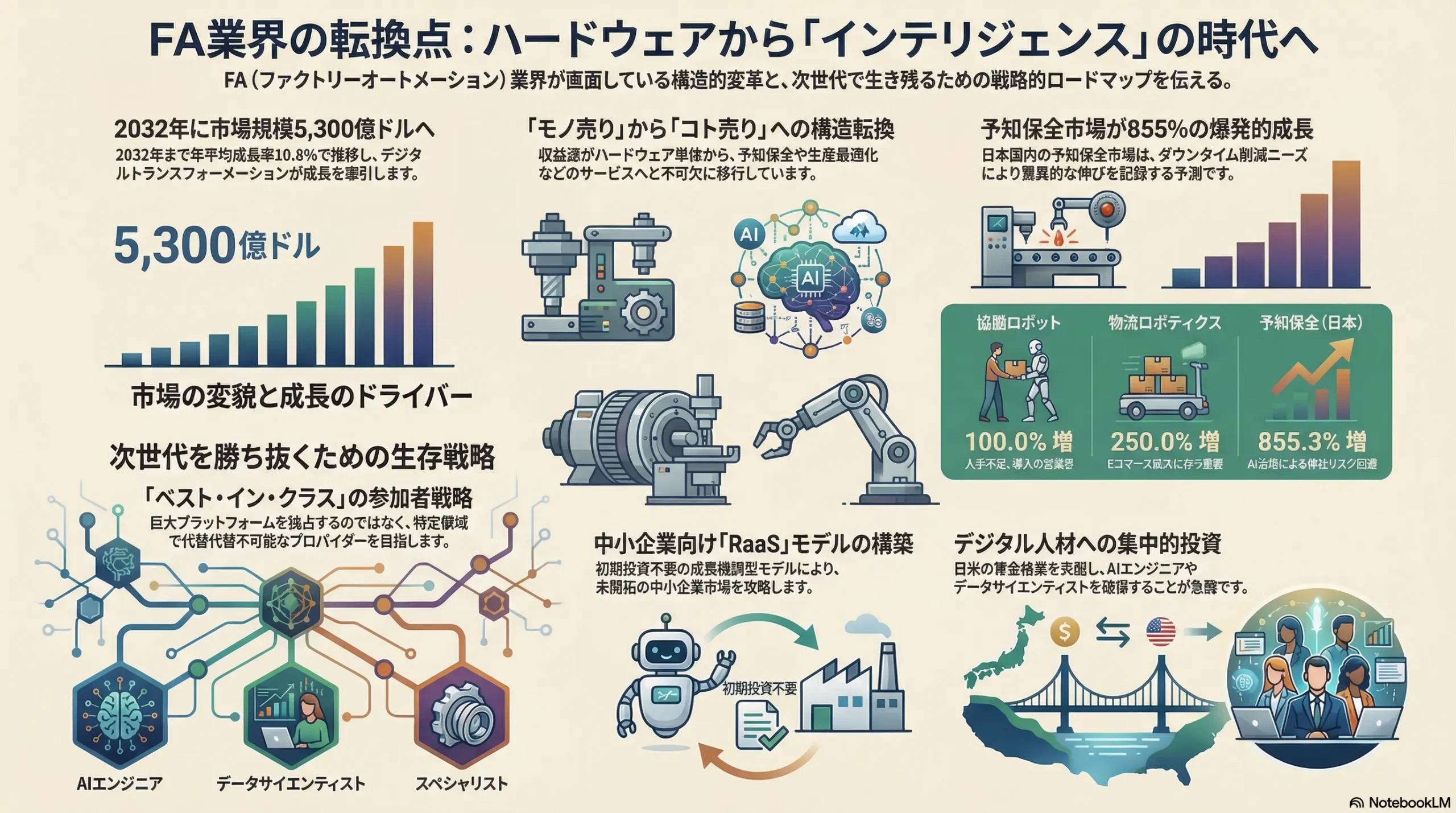 FA業界の戦略（市場リサーチ・競合企業調査） | 社長のAI
