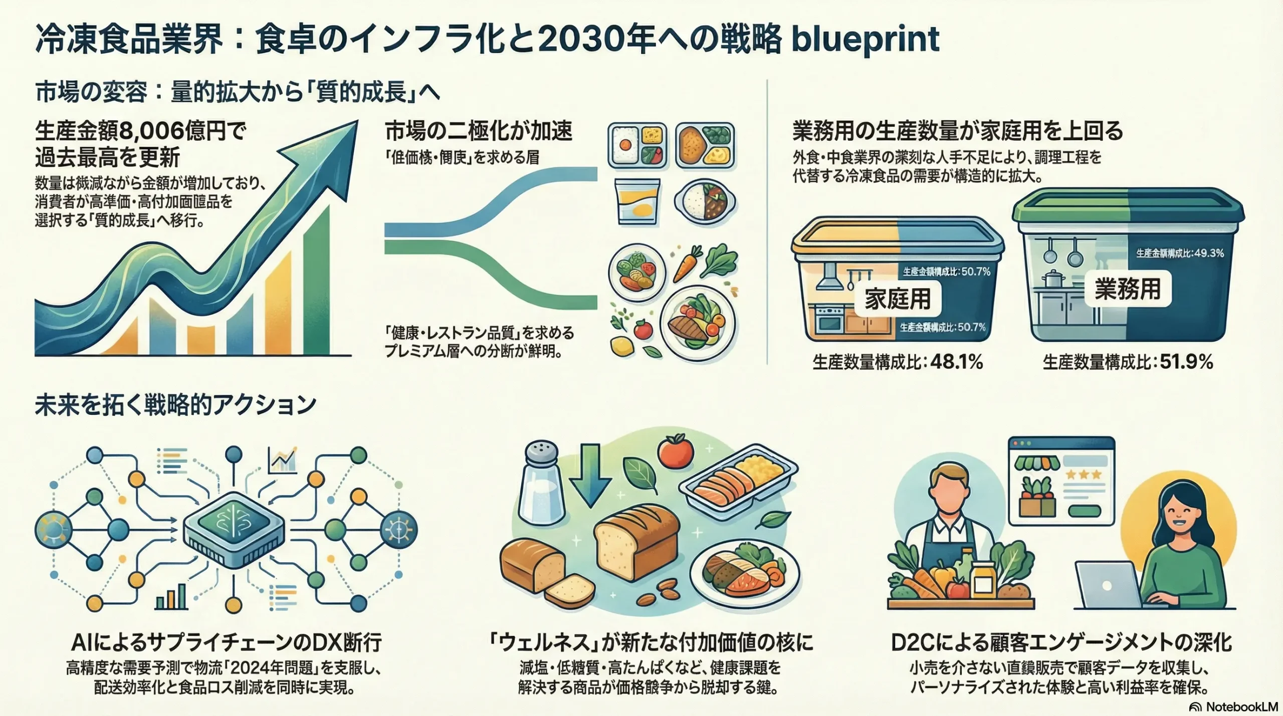 冷凍食品業界の戦略（市場リサーチ・競合企業調査） | 戦略家になろう！