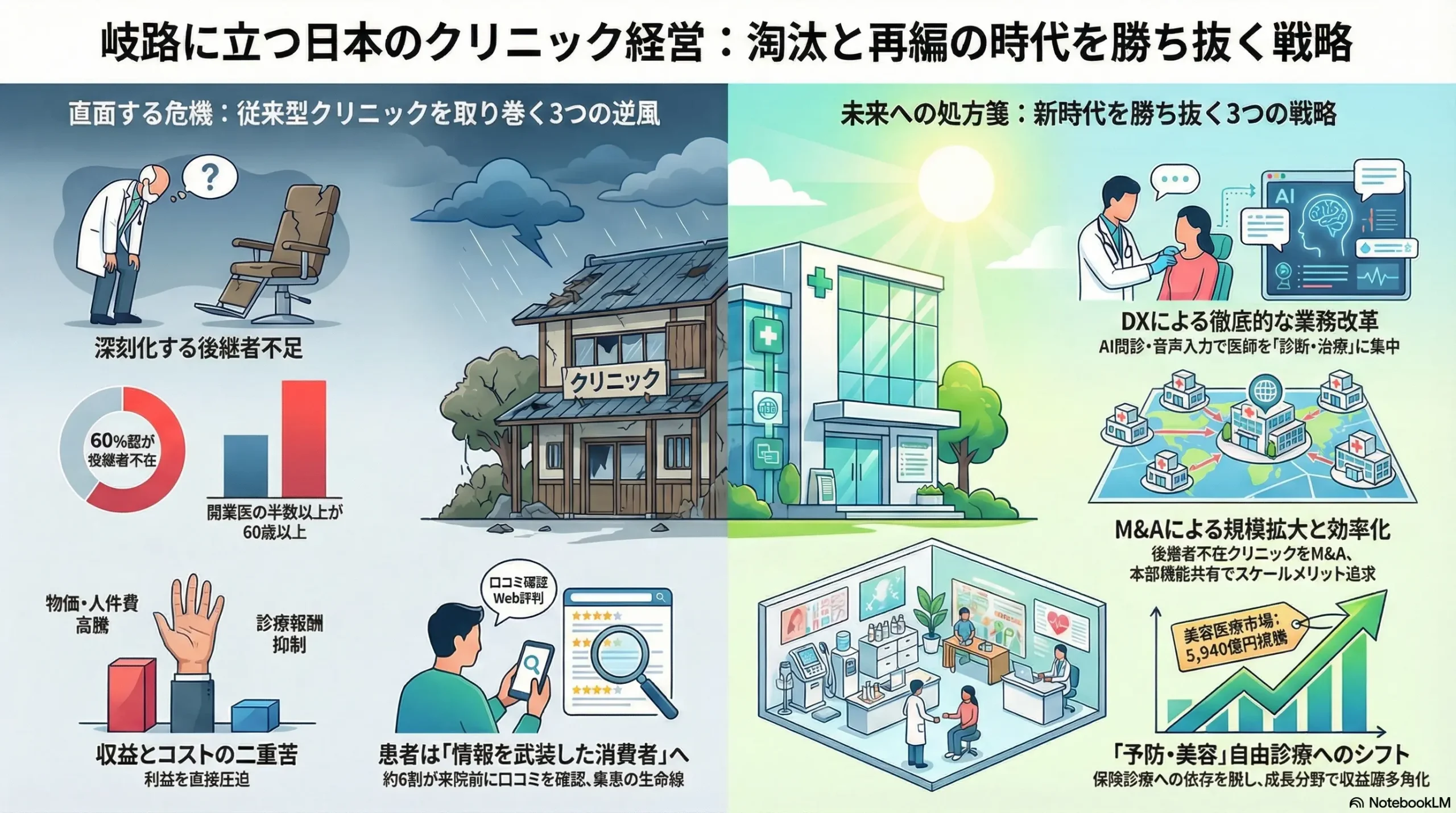 医院・クリニック業界の戦略（市場リサーチ・競合企業調査） | 戦略家 