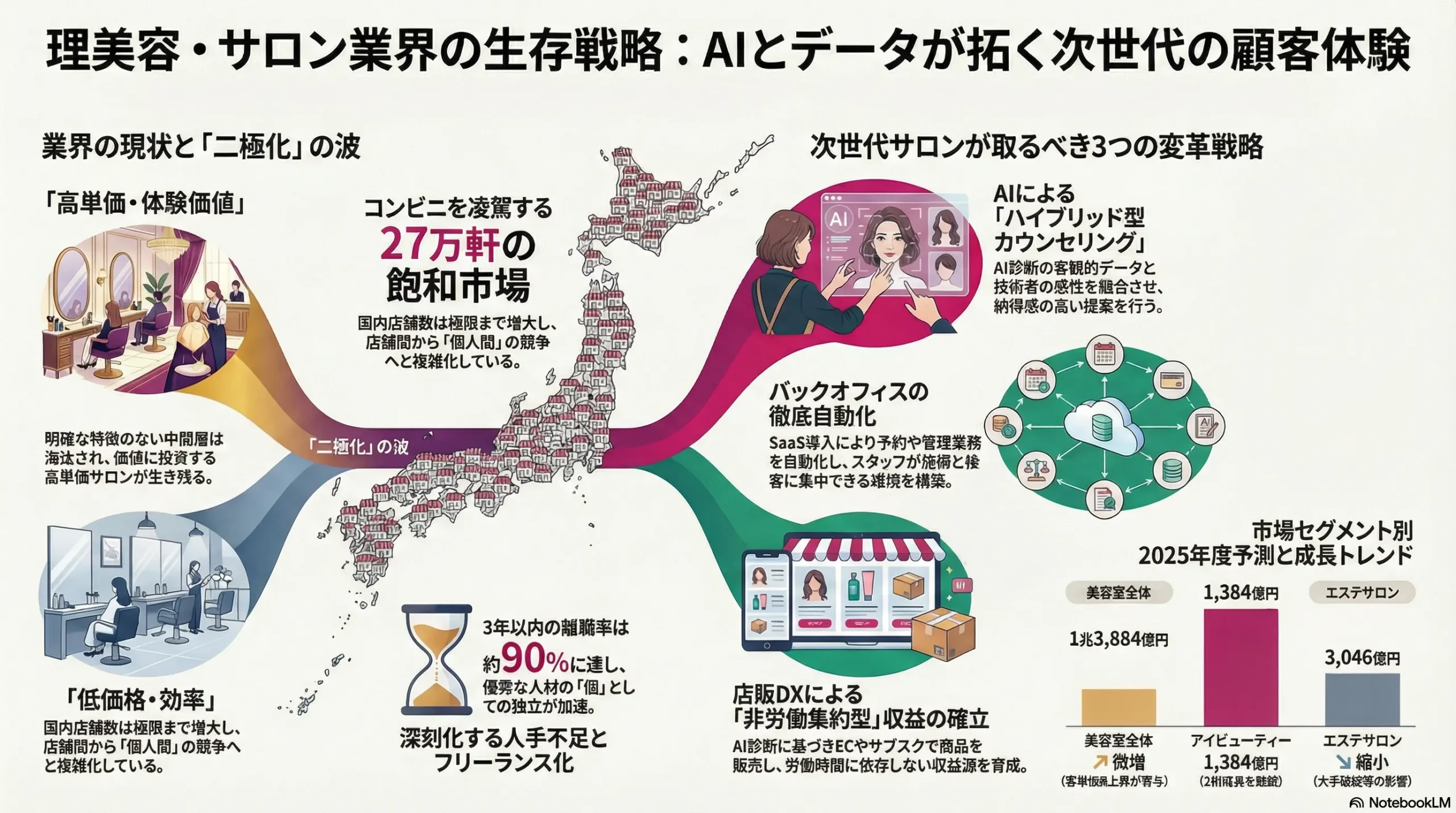 理美容・サロン業界の戦略（市場リサーチ・競合企業調査） | 戦略家に 