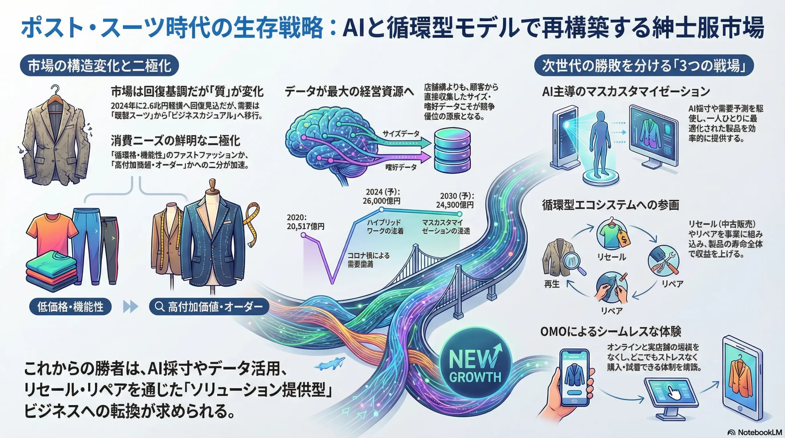 紳士服業界の戦略（市場リサーチ・競合企業調査） | 戦略家になろう！