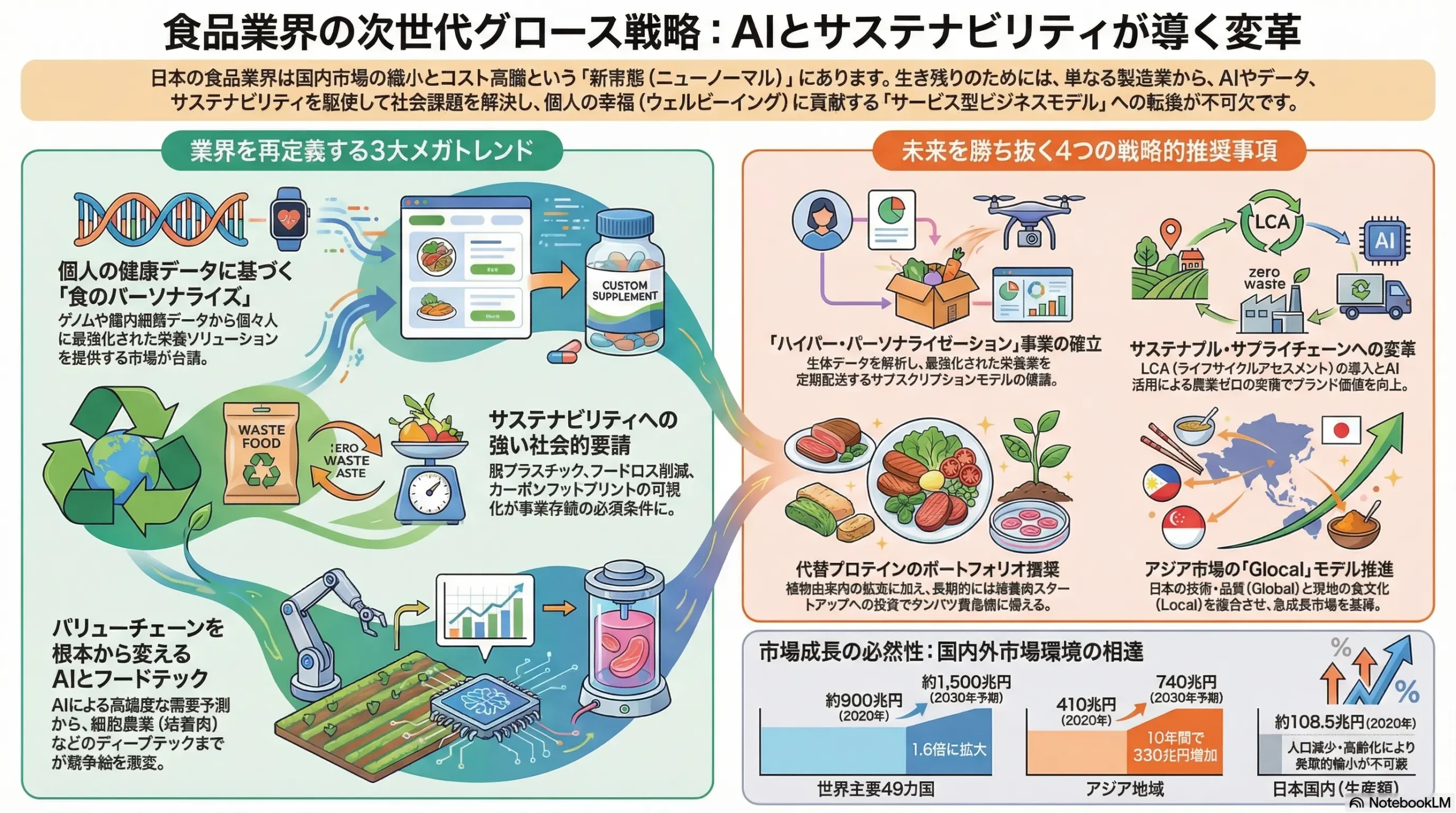 食品業界の戦略（市場リサーチ・競合企業調査） | 戦略家になろう！