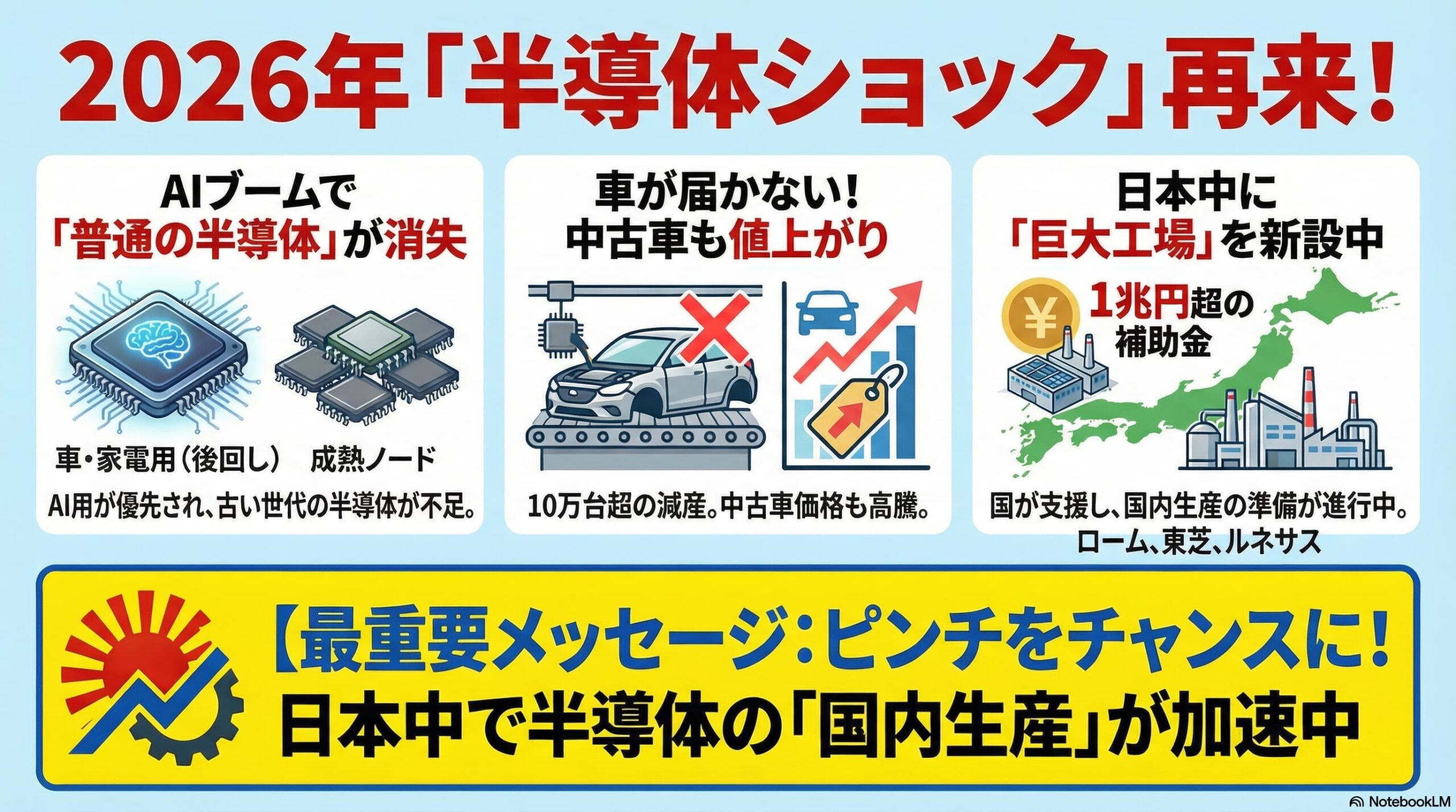 車載向け半導体（成熟ノード）の不足と値上げの影響