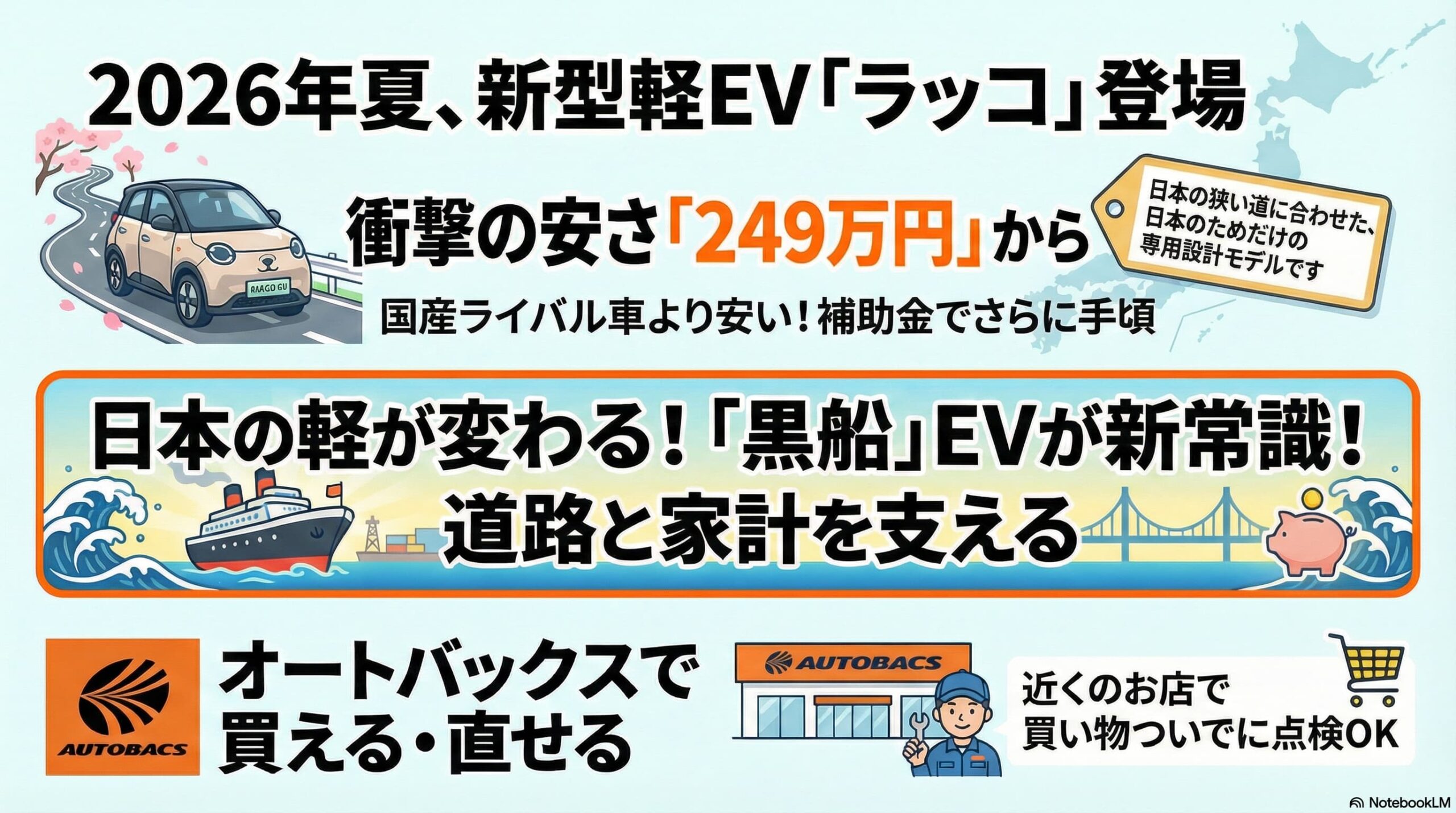 中国BYD、2026年中に日本で「軽自動車規格EV」を発売へ