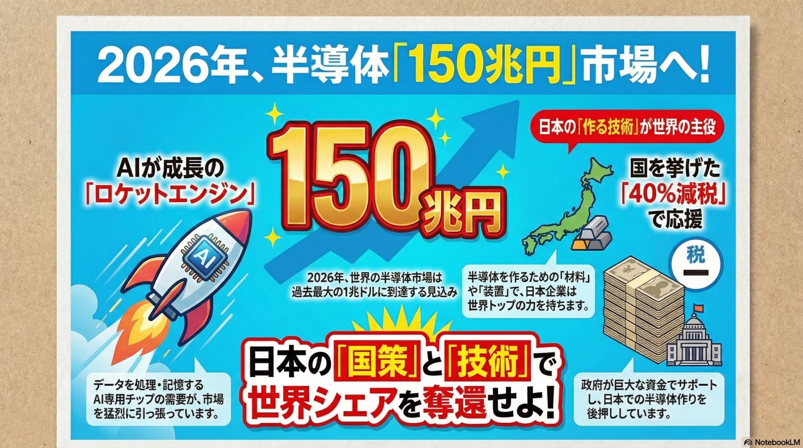 150兆円半導体市場