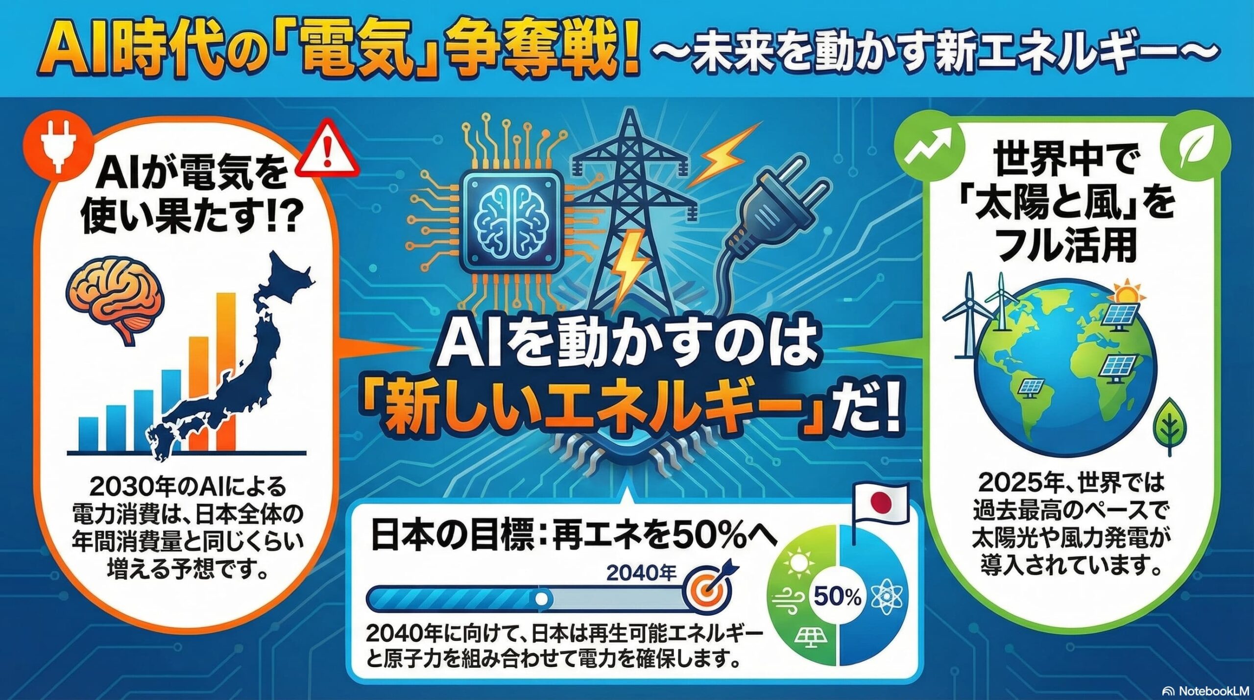 米国・中国・日本の新エネルギー戦略