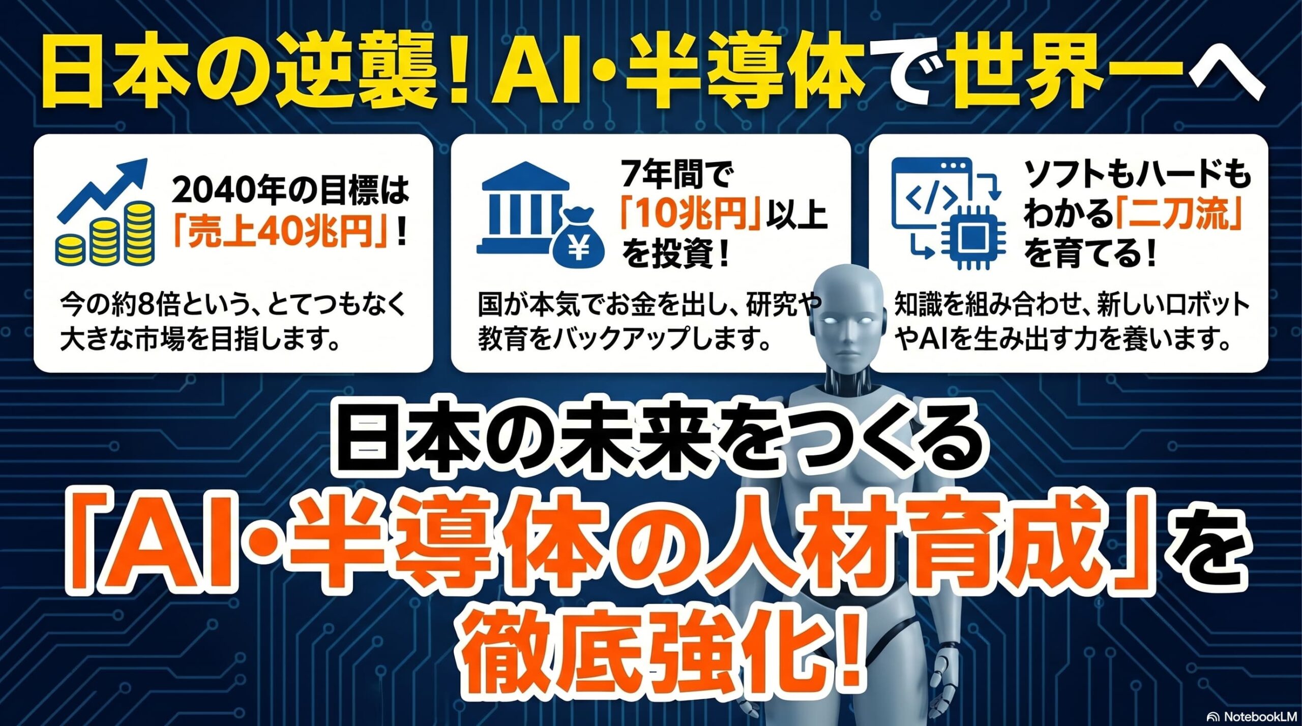 日本政府、AI・半導体研究の大学へ巨額支援。人材育成の新ビジョン